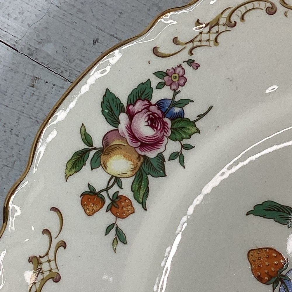 Vintage Homer Laughlin R1294 Luncheon Plate 9” 1940s - Picture 5 of 8